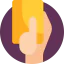 Yellow card icon 64x64
