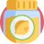 Лимонный творог иконка 64x64