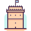 White tower of thessaloniki icon 64x64