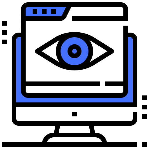 Desktop computer icon