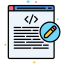 Edit code ícone 64x64