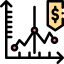 Growth graph icon 64x64