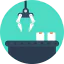 Industrial robot icon 64x64