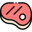 Beef steak icon 64x64