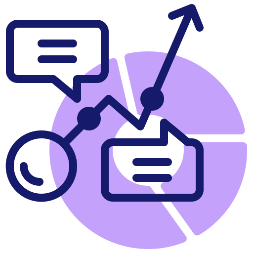 Data analytics icon