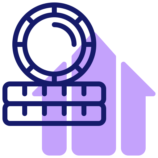 Coin stack icon