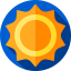 Sun icon 64x64