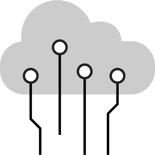 Cloud computing icon