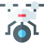 Camera drone icon 64x64