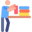 Folding clothes icon 64x64