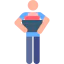 Folding clothes icon 64x64