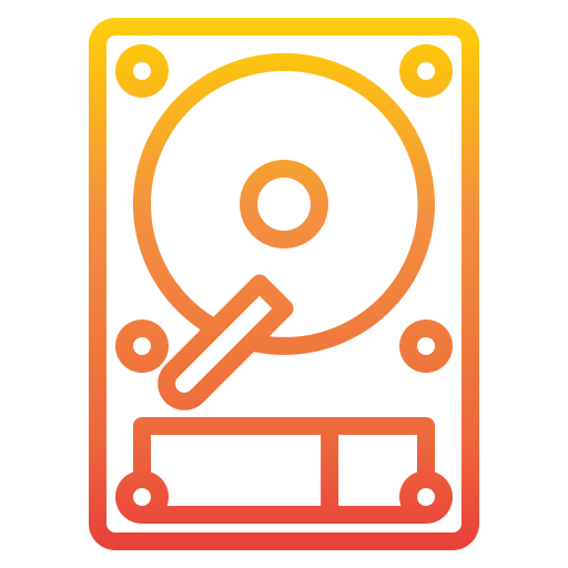 Hard disk icon