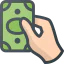 Cash payment icon 64x64