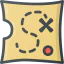 Treasure map icon 64x64