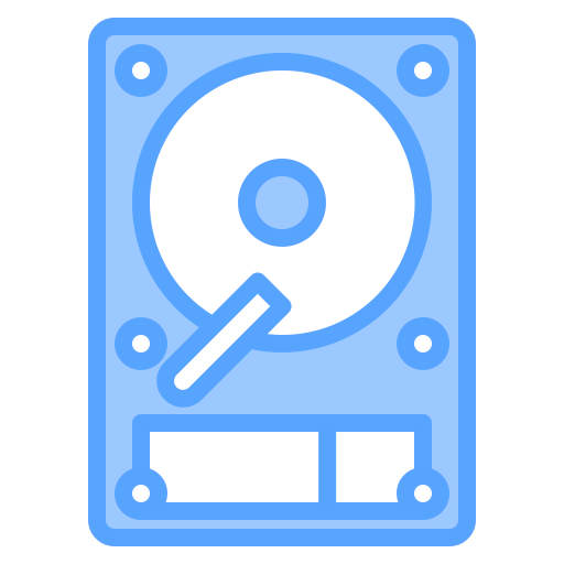 Hard disk icon
