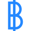 Thai baht icon 64x64