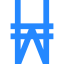South korean won icon 64x64