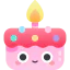 Birthday cake icon 64x64
