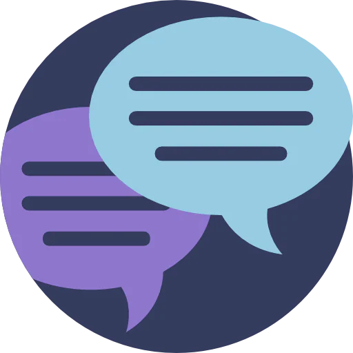 Speech bubble icon