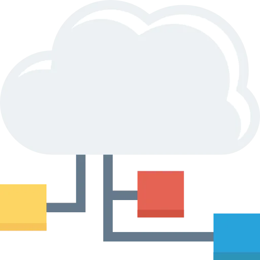 Cloud computing ícono
