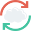 Cloud computing icône 64x64