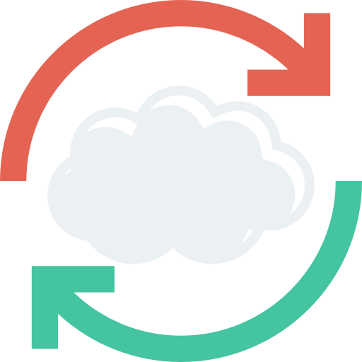 Cloud computing アイコン