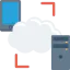 Cloud computing icône 64x64