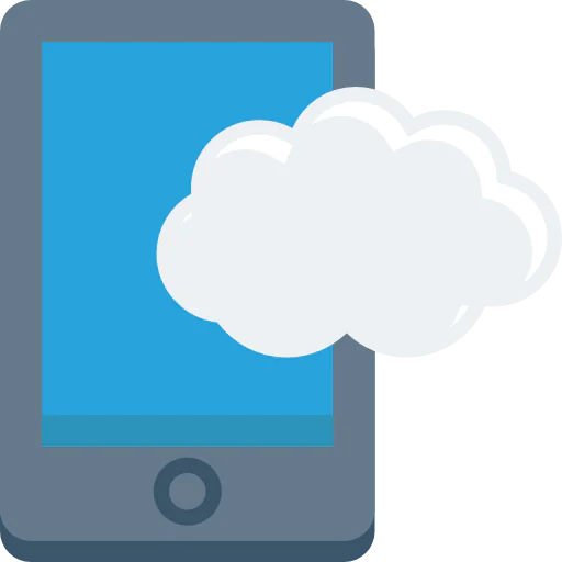 Cloud computing ícono