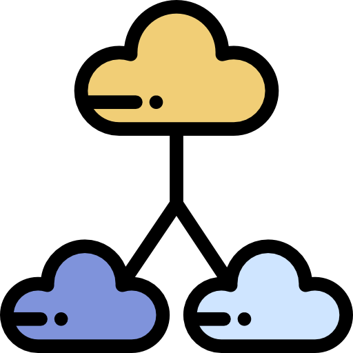 Cloud computing Ikona