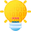 Lightbulb Ikona 64x64