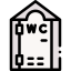Public toilet icon 64x64
