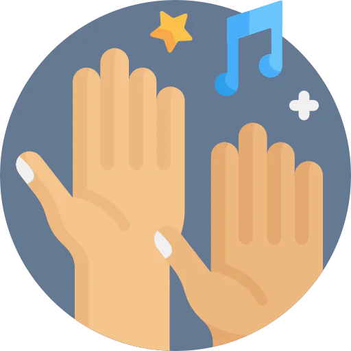Clapping icon