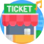 Ticket office アイコン 64x64