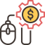 Pay per click ícono 64x64