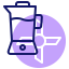 Food blender icon 64x64