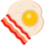 Яйцо и бекон иконка 64x64