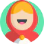 Little red riding hood icon 64x64