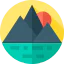 Mountains icon 64x64