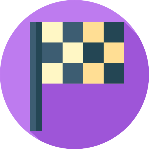 Checkered flag icon