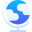 Earth globe icon 64x64