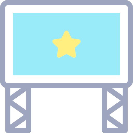 Big screen icon
