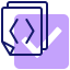 Html file 图标 64x64