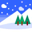 Snow icon 64x64