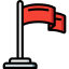 Flag pole icon 64x64