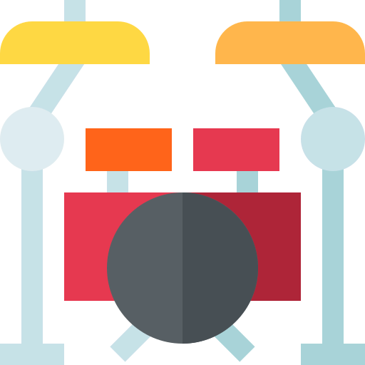 Drum set icon