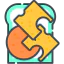 Cheese bread Symbol 64x64