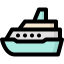 Cruise ship icon 64x64
