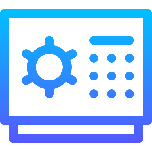 Safe box icon