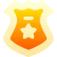 Police badge icon 64x64