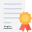 Certificate アイコン 64x64